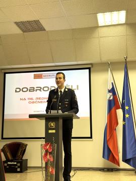 Nagovor predsednika društva Janeza Kavška